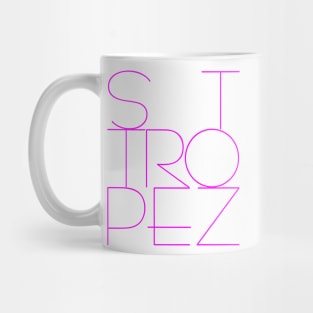 St. Tropez in Pink Mug